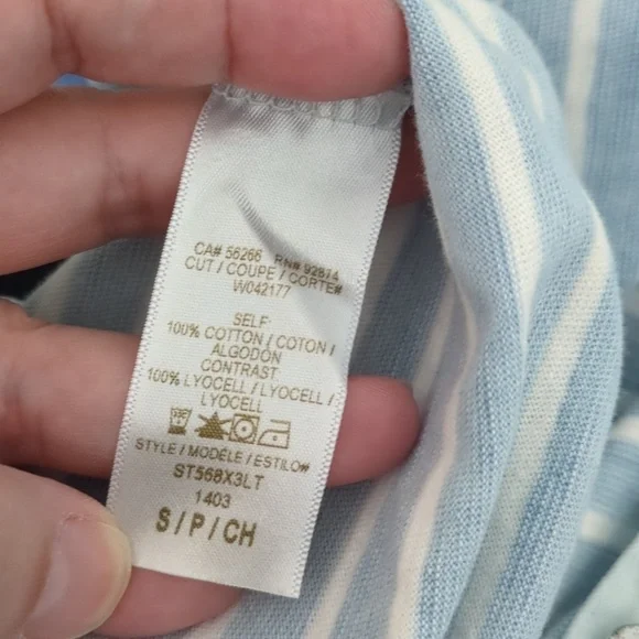 3 Button Down Lot Plad Striped And Solid Western Coastal Cotton Shirts Small - Picture 8 of 9